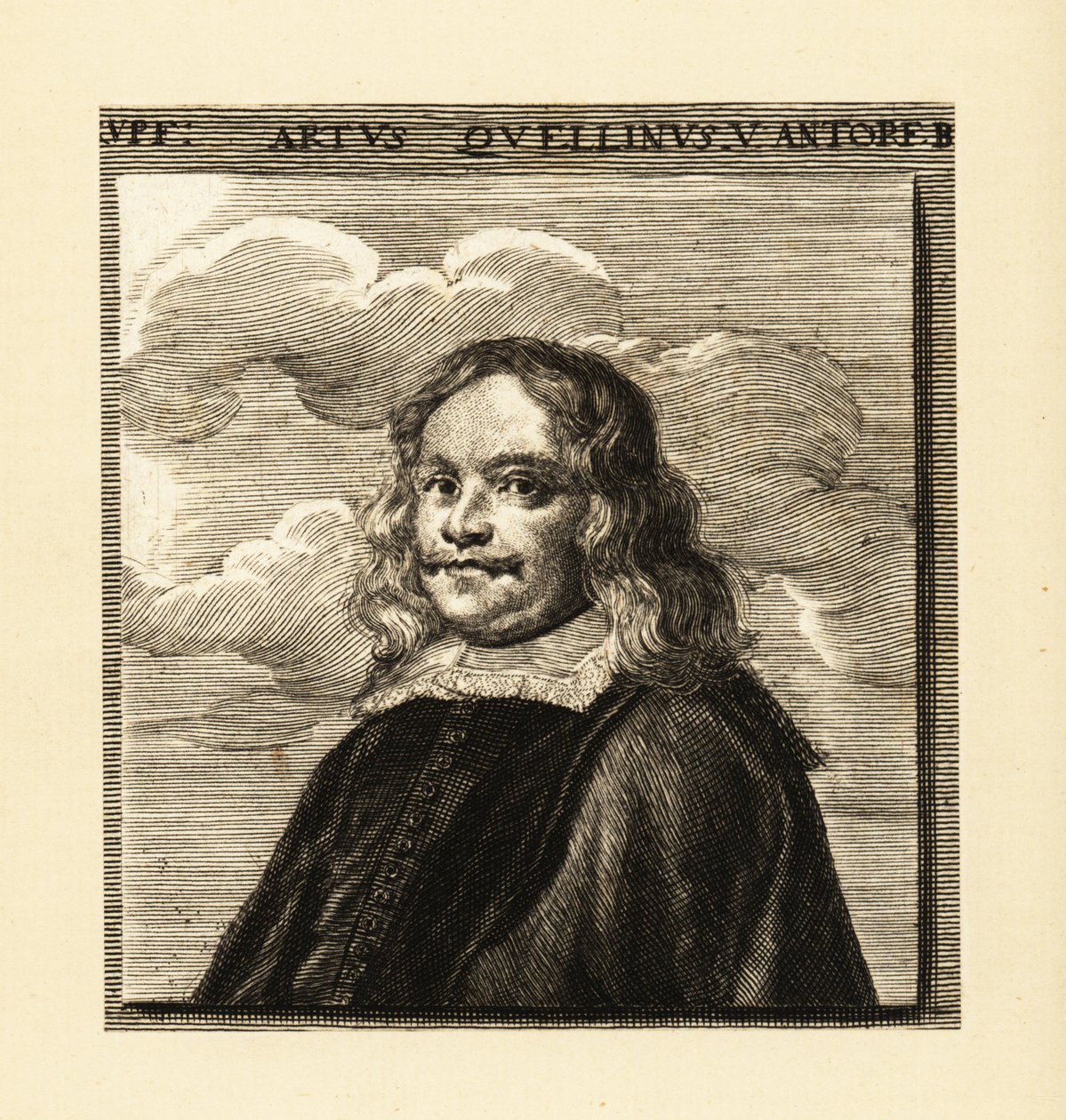 Artus Quellinus Starszy, flamandzki rzeźbiarz autorstwa Erasmus (after) Quellinus