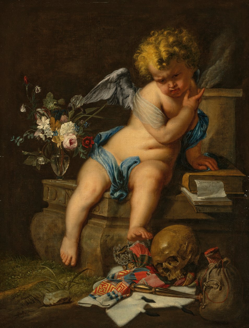 Alegoria przemijania autorstwa Erasmus Quellinus II