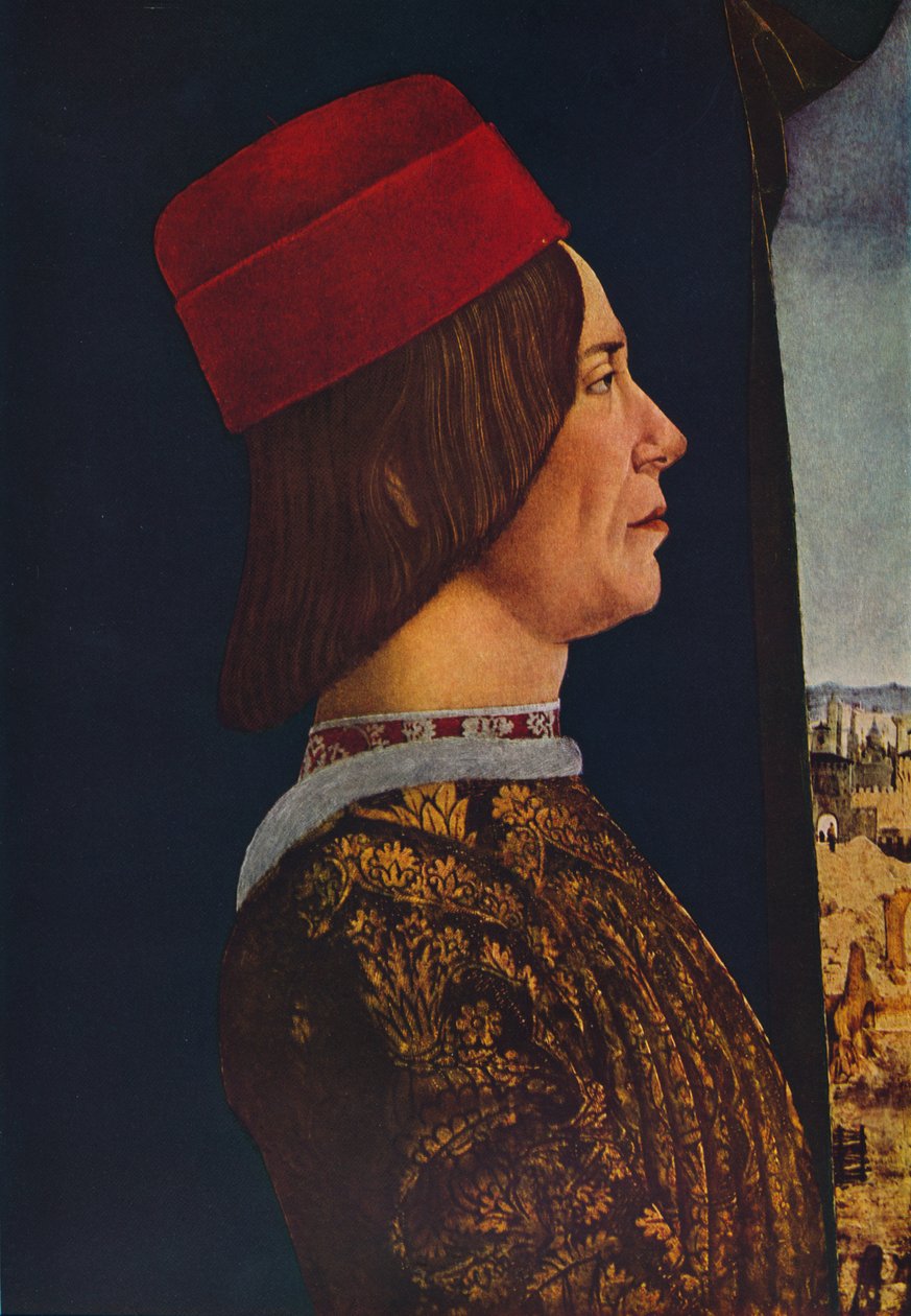 „Giovanni II Bentivoglio”, 1474-1477 autorstwa Ercole de