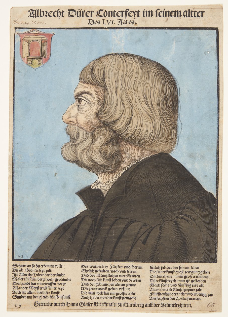 Albrecht Durer autorstwa Erhard Schon