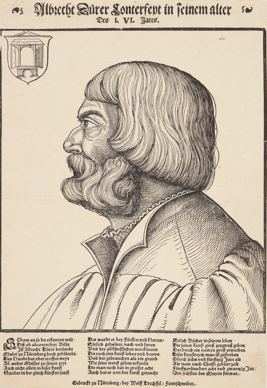 Albrecht Durer autorstwa Erhard Schon