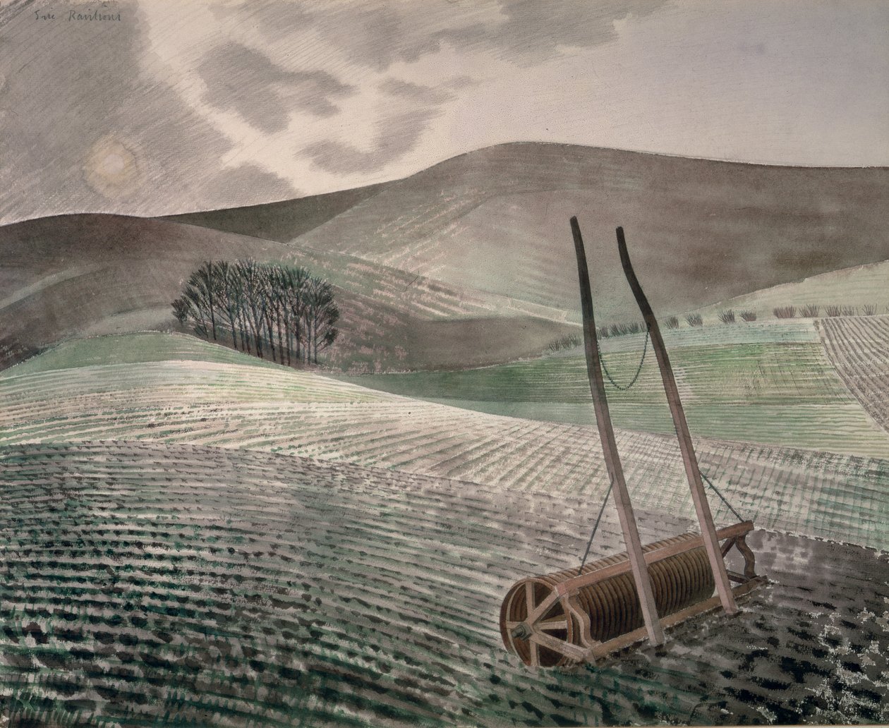 Upadki zimą autorstwa Eric Ravilious