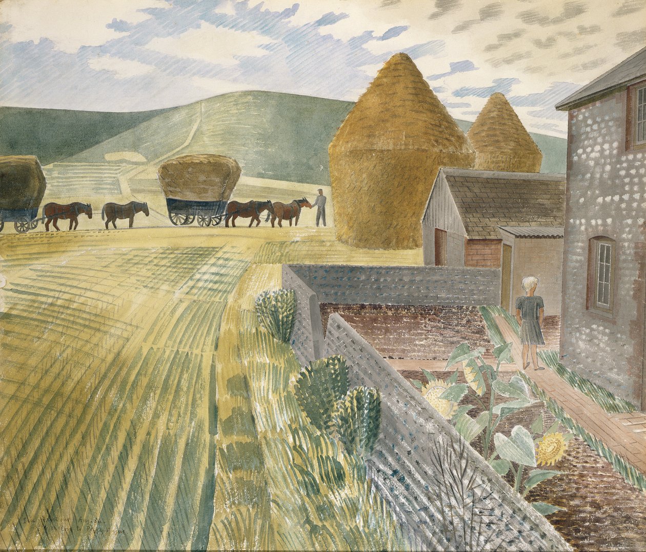 Stady autorstwa Eric Ravilious