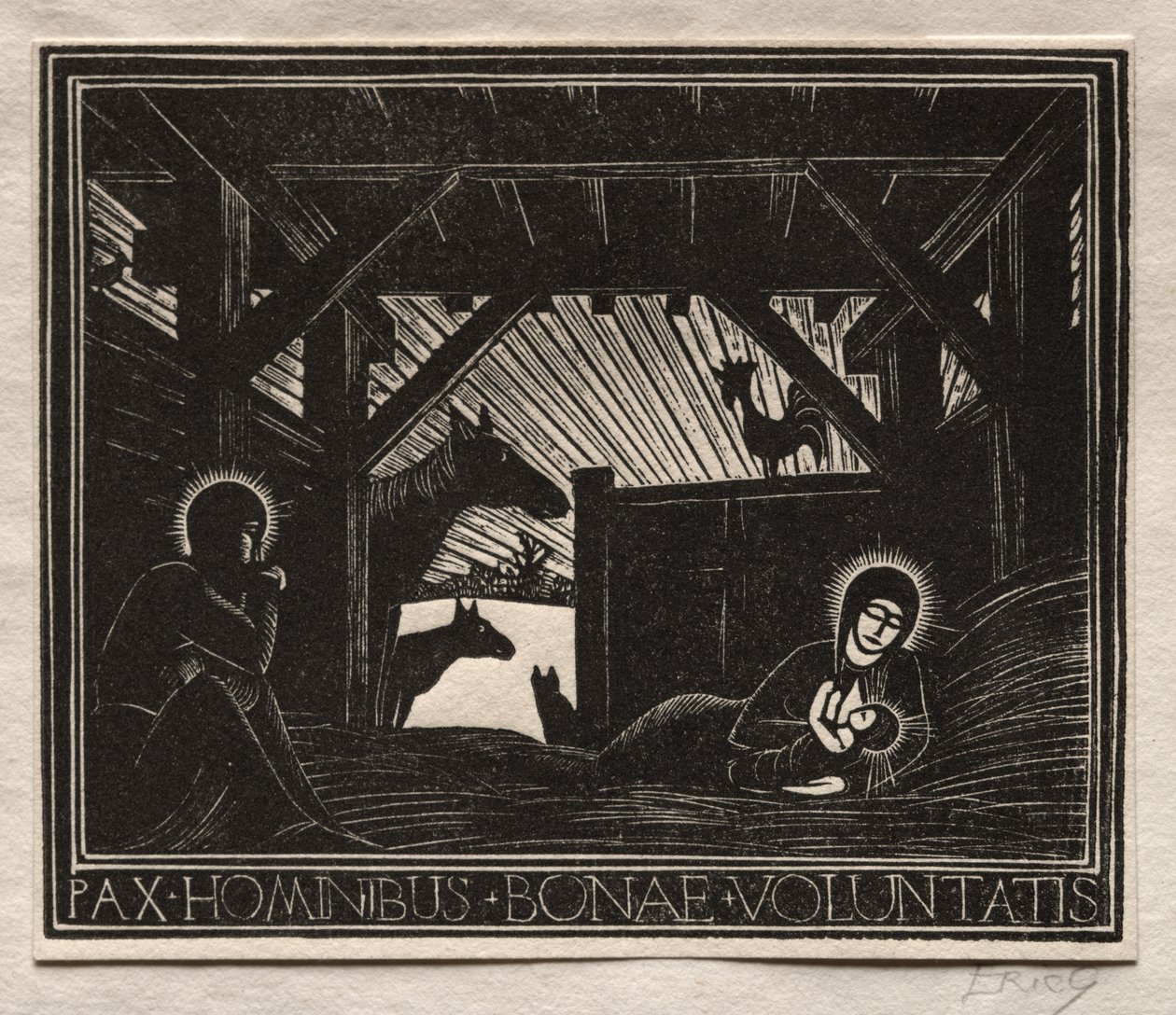 Prezenty świąteczne: Świt autorstwa Eric Gill