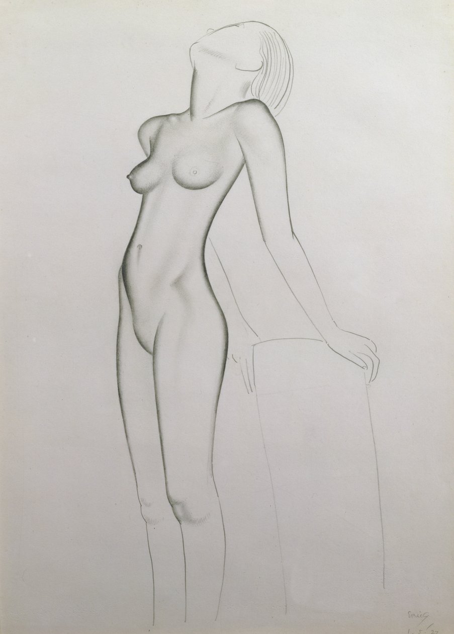 Nagi autorstwa Eric Gill