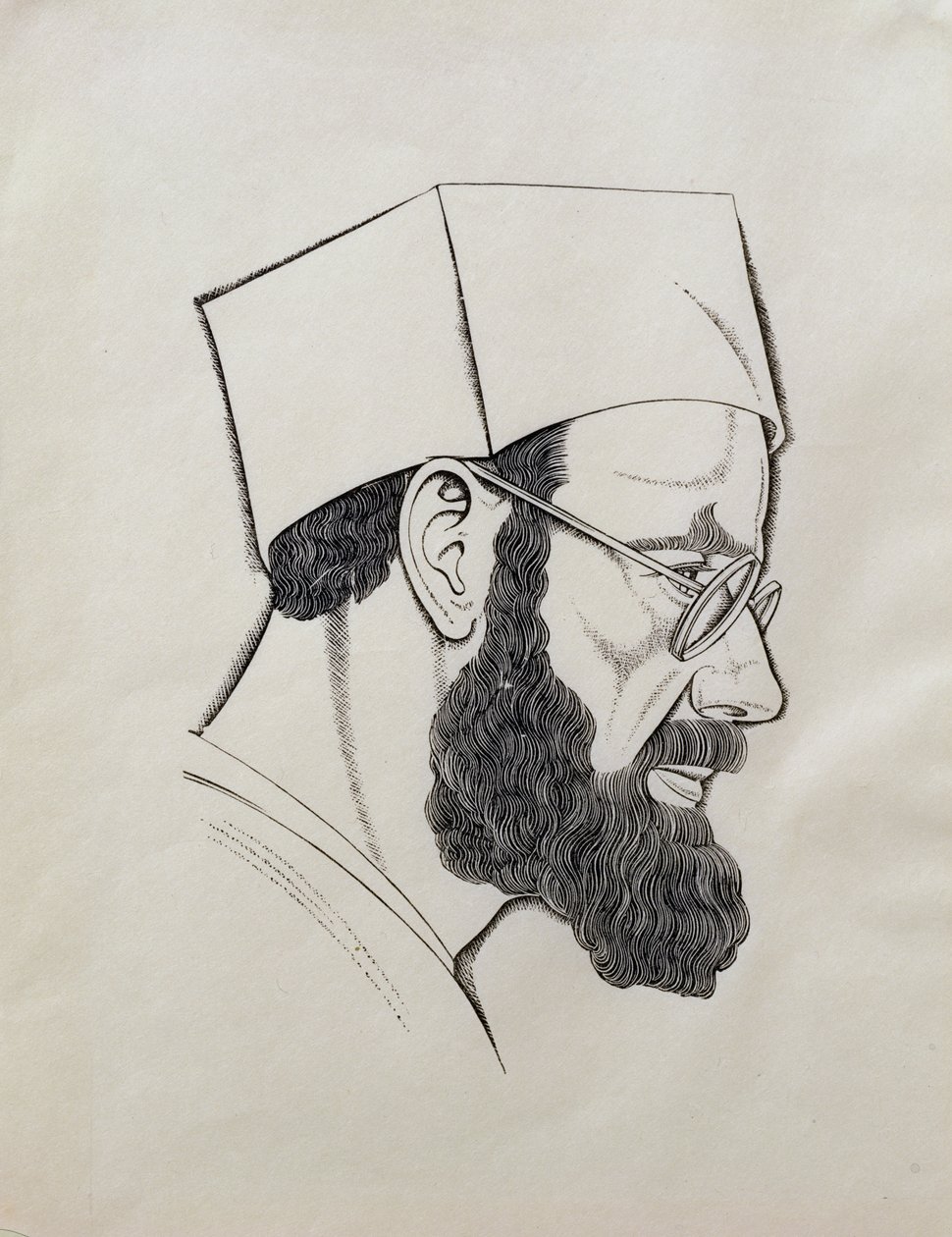 Autoportret autorstwa Eric Gill