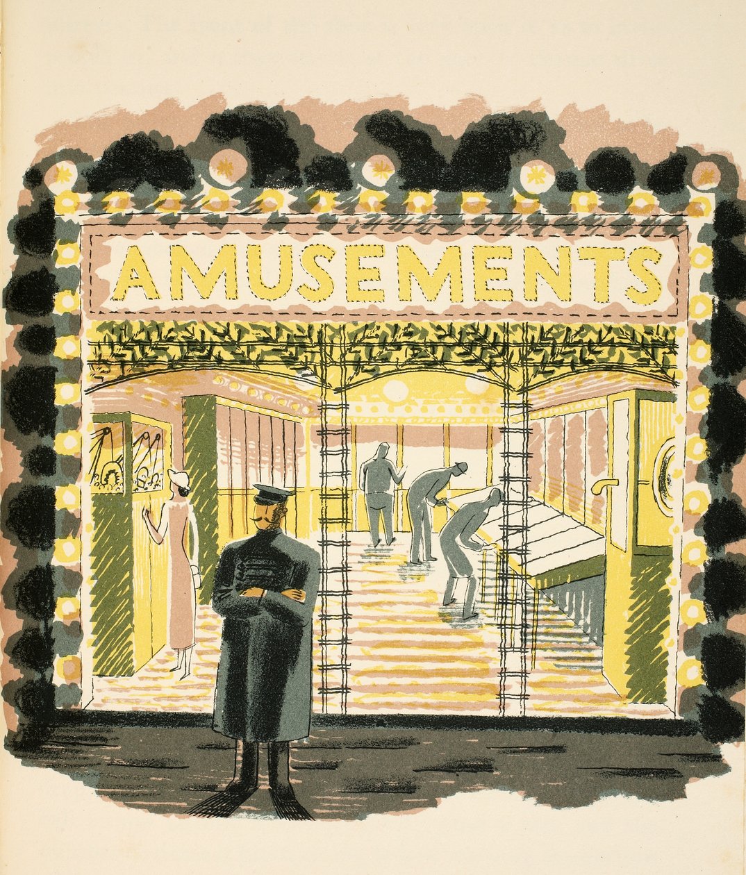 Amusement Arcade, ilustracja z 
