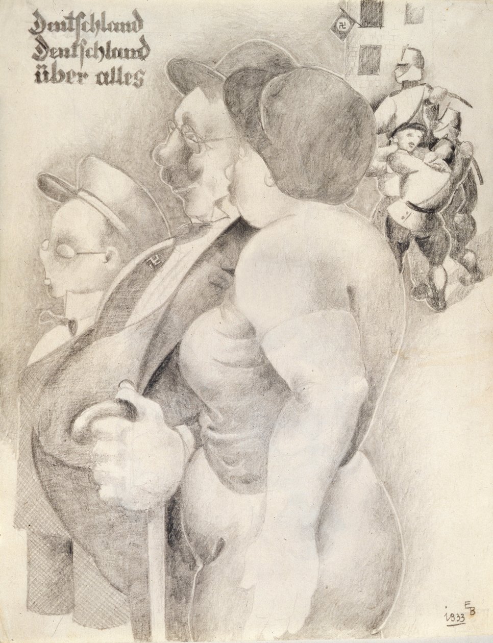 „Niemcy, Niemcy ponad wszystko”, 1933. autorstwa Erich Borchert