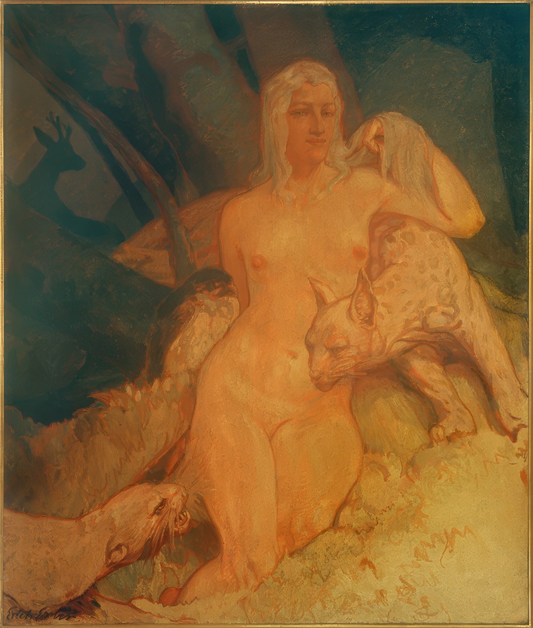 Diana autorstwa Erich Erler Samaden