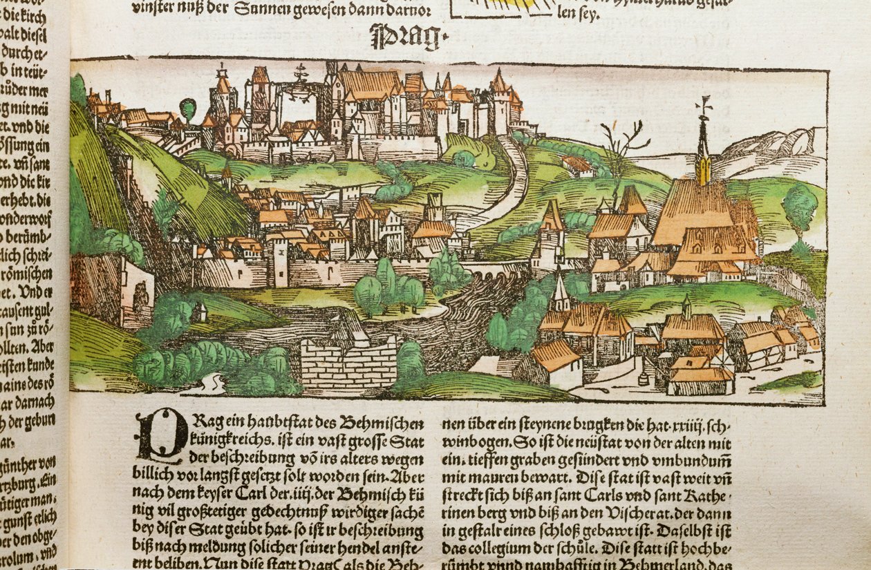 Widok na Pragę autorstwa Erich Lessing