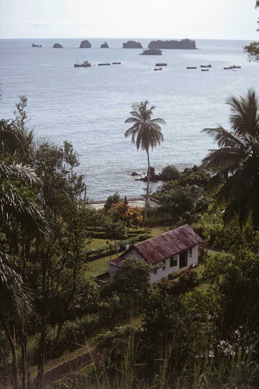 Zatoka Limbé, znana jako Victoria, Kamerun, Afryka autorstwa Erich Lessing