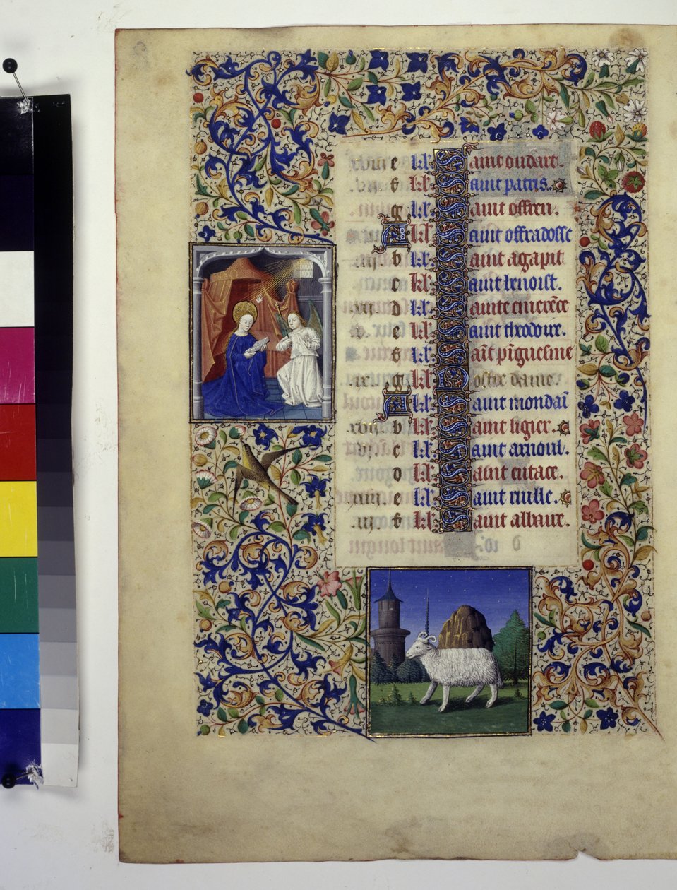 Pełna strona: strona kalendarza na marzec autorstwa Erich Lessing