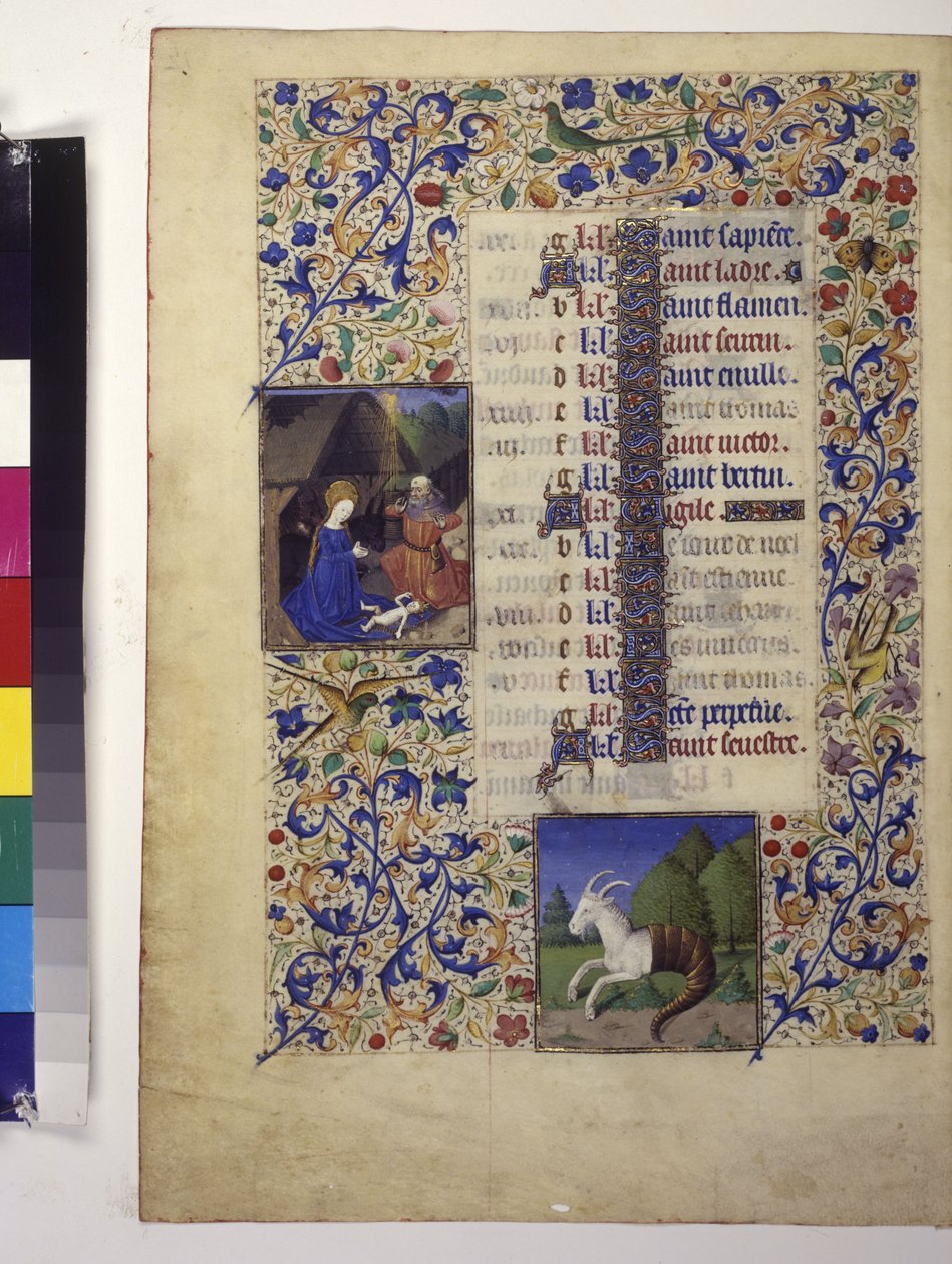 Pełna strona: strona kalendarza na grudzień autorstwa Erich Lessing