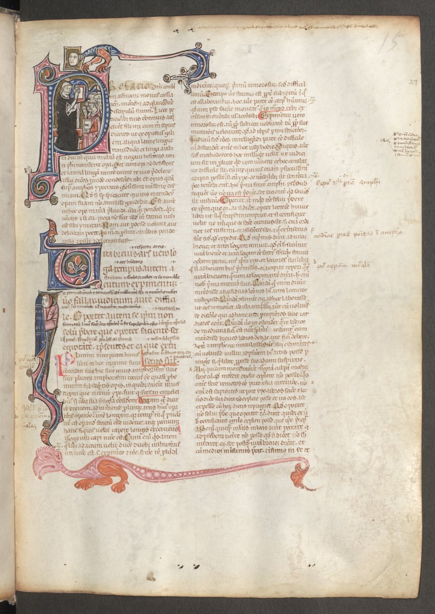 Cała strona: tekst i inicjały historyczne autorstwa Erich Lessing