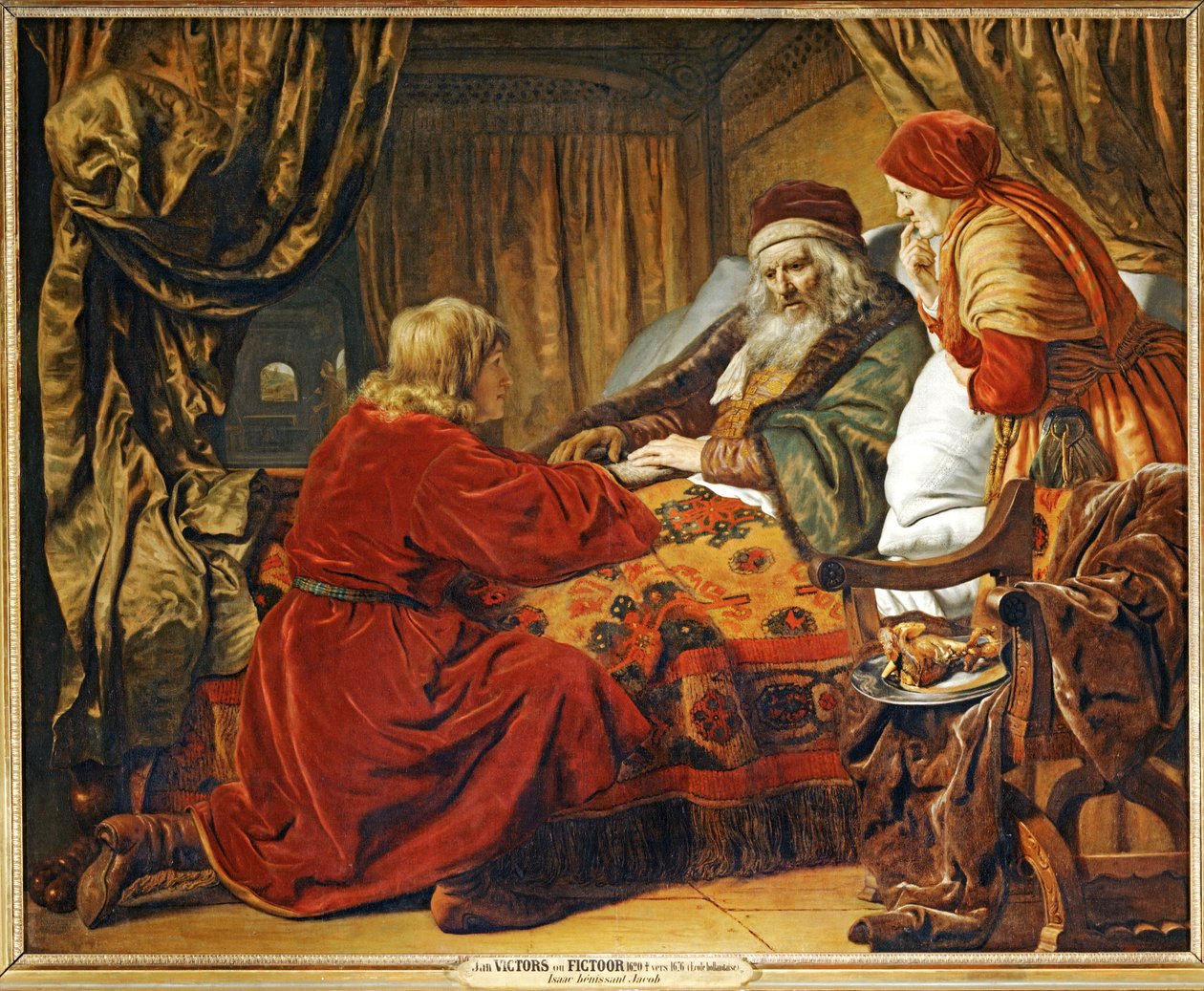 Izaak błogosławiący Jakuba ... autorstwa Erich Lessing