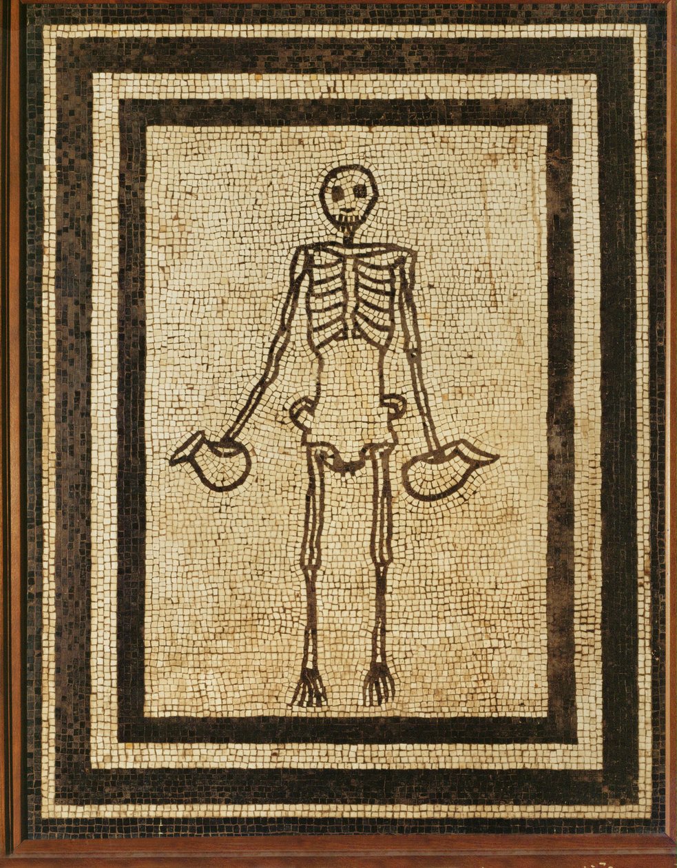 Memento Mori, szkielet autorstwa Erich Lessing