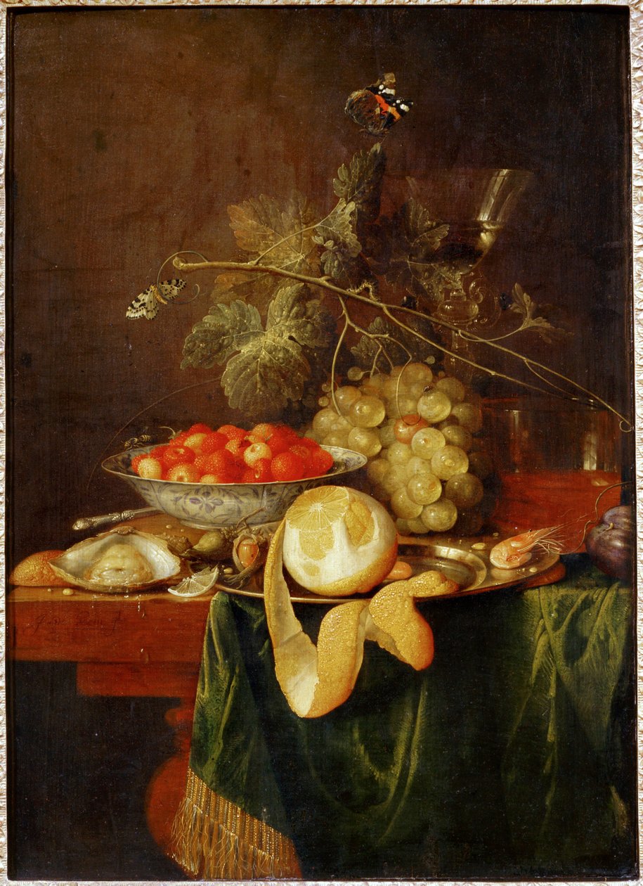 Martwa natura z skórką cytryny ... autorstwa Erich Lessing