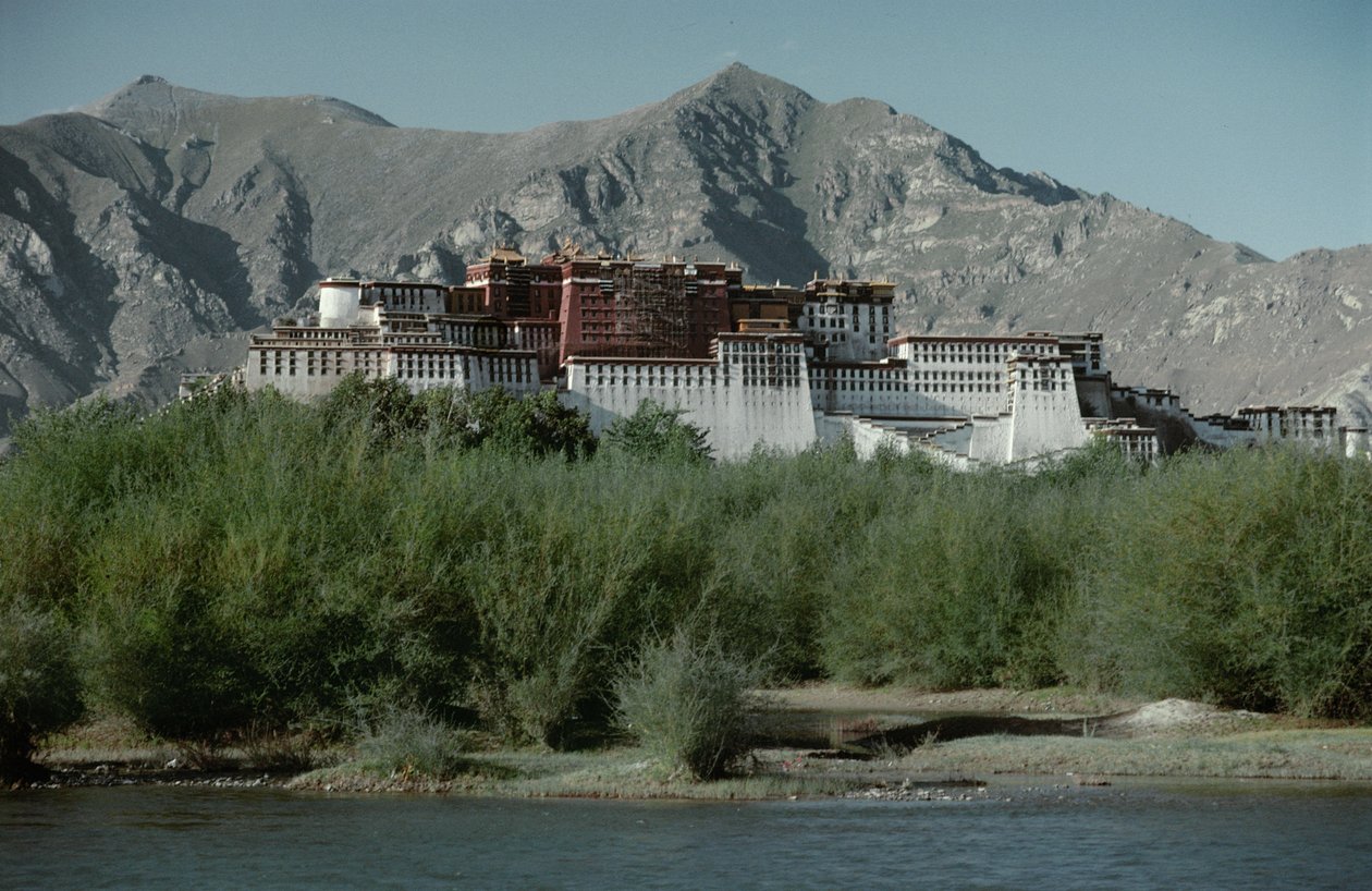 Pałac Potala, Lhasa, Tybet (zdjęcie ilustracyjne) autorstwa Erich Lessing