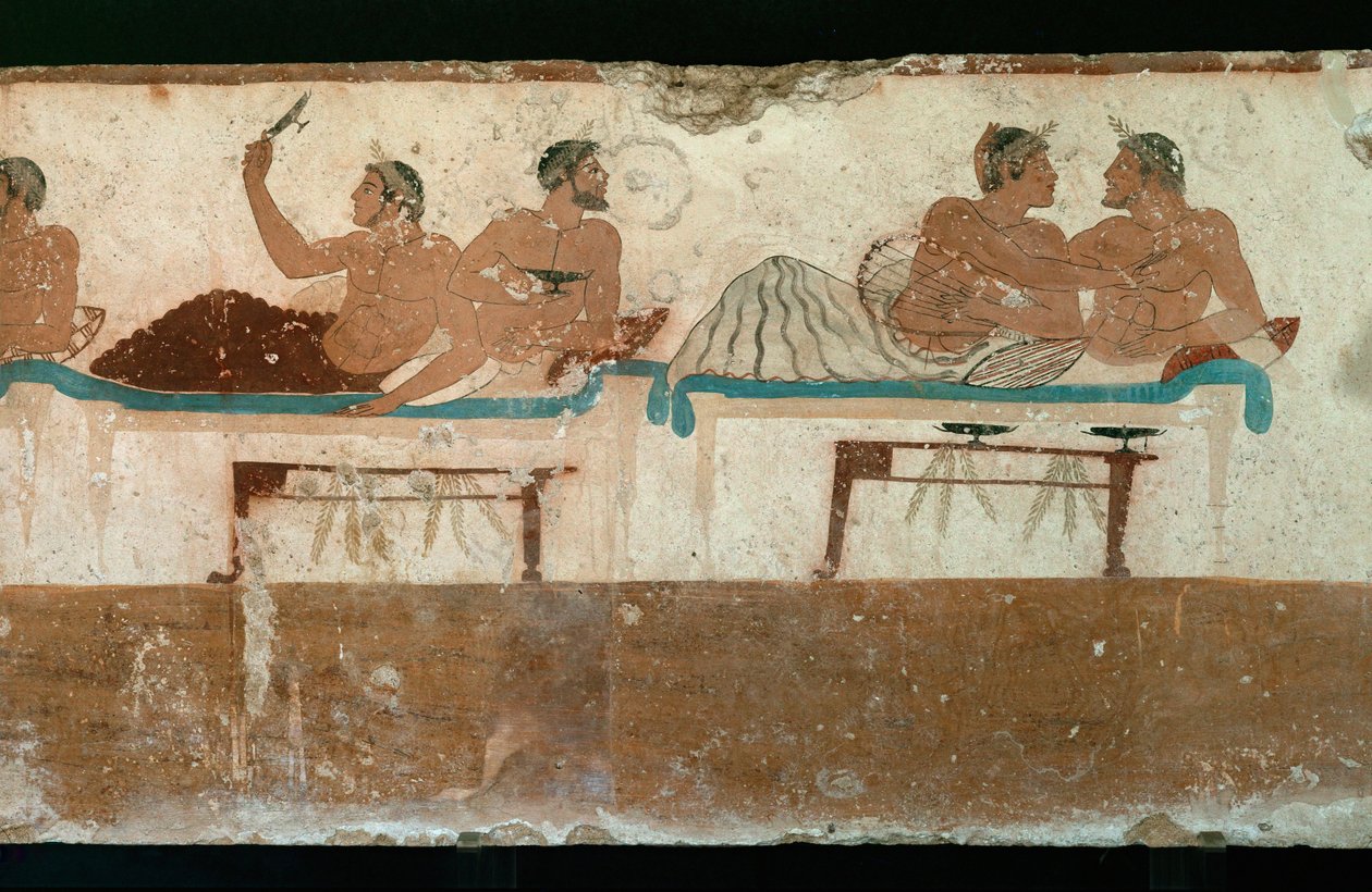 Bankiet pogrzebowy autorstwa Erich Lessing