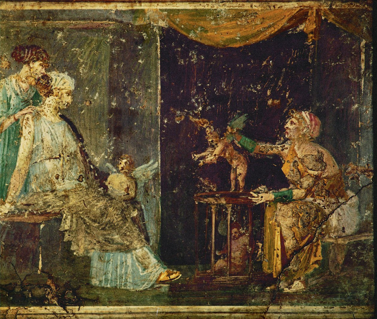 Dwie eleganckie damy w sklepie autorstwa Erich Lessing