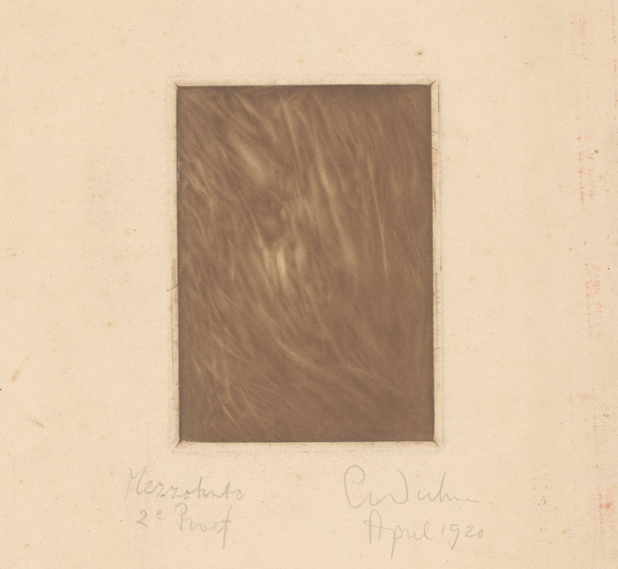 Kompozycja abstrakcyjna autorstwa Erich Wichmann (signed by artist)