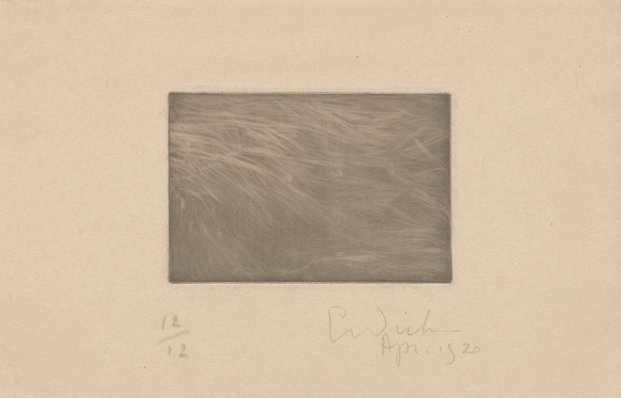 Kompozycja abstrakcyjna autorstwa Erich Wichmann (signed by artist)