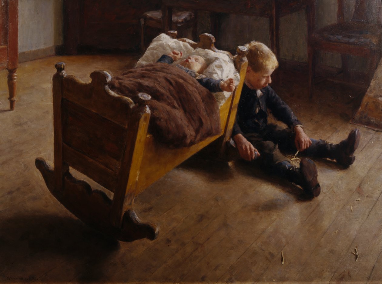 Dwóch braci autorstwa Erik Theodor Werenskiold