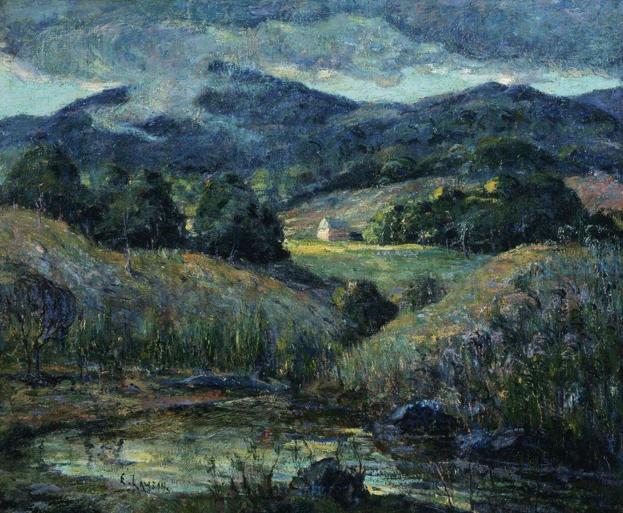 Zbliża się burza autorstwa Ernest Lawson