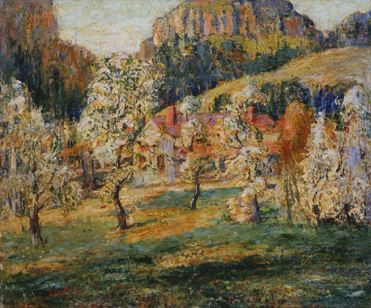 Maj w górach autorstwa Ernest Lawson