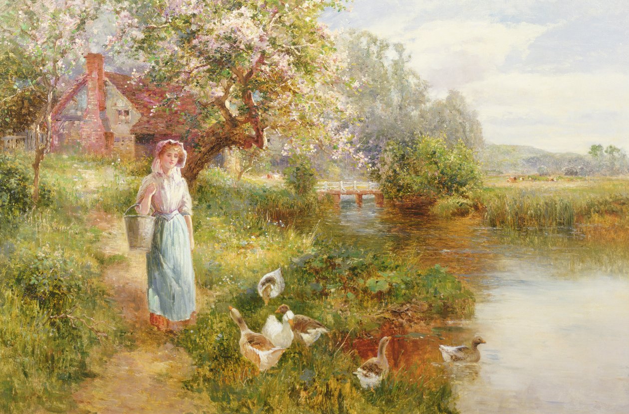 Sprężyna (patrz 153941 dla pary) autorstwa Ernest Walbourn