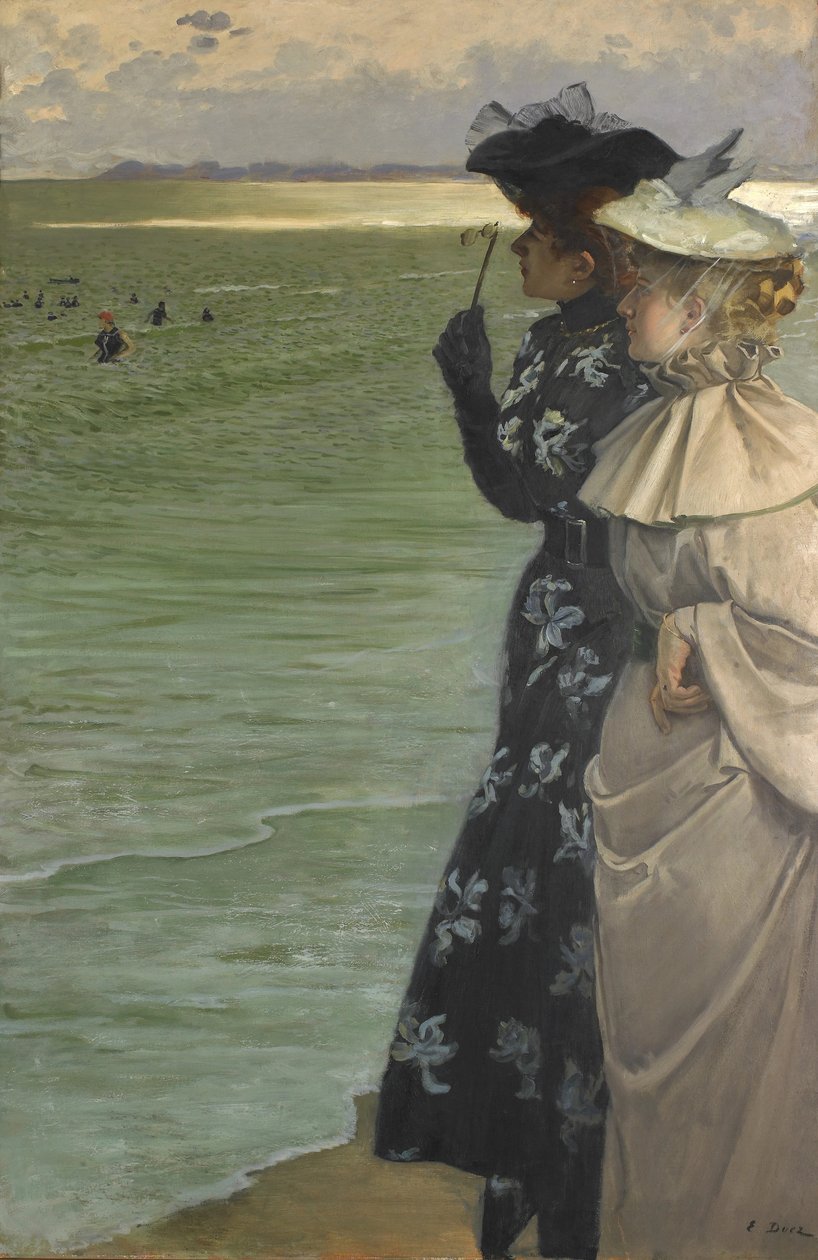 Czas kąpieli nad morzem Czas kąpieli nad morzem, 1896 r. autorstwa Ernest Ange Duez