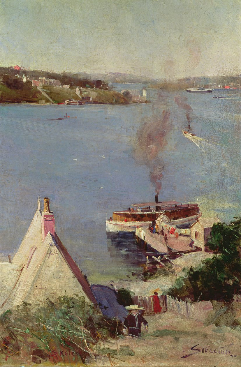 Prom McMahons Point autorstwa Arthur Streeton