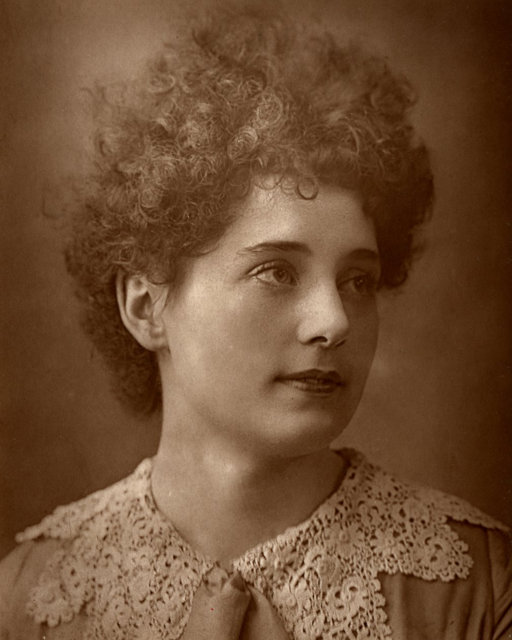 Blanche Horlock, brytyjska aktorka, 1887 autorstwa Ernest Barraud
