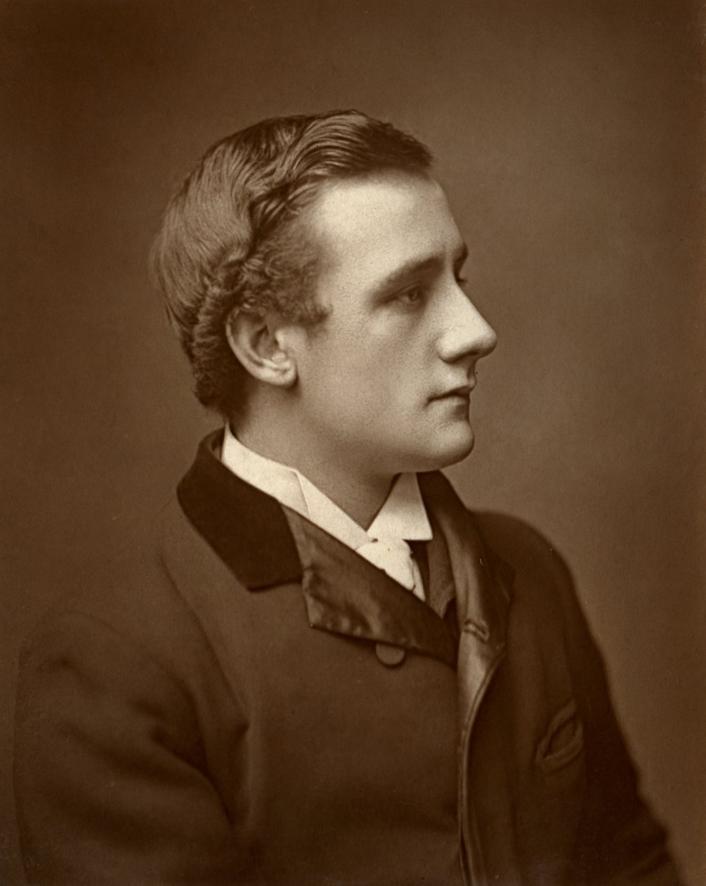 Fuller Mellish, brytyjski aktor, 1887 autorstwa Ernest Barraud