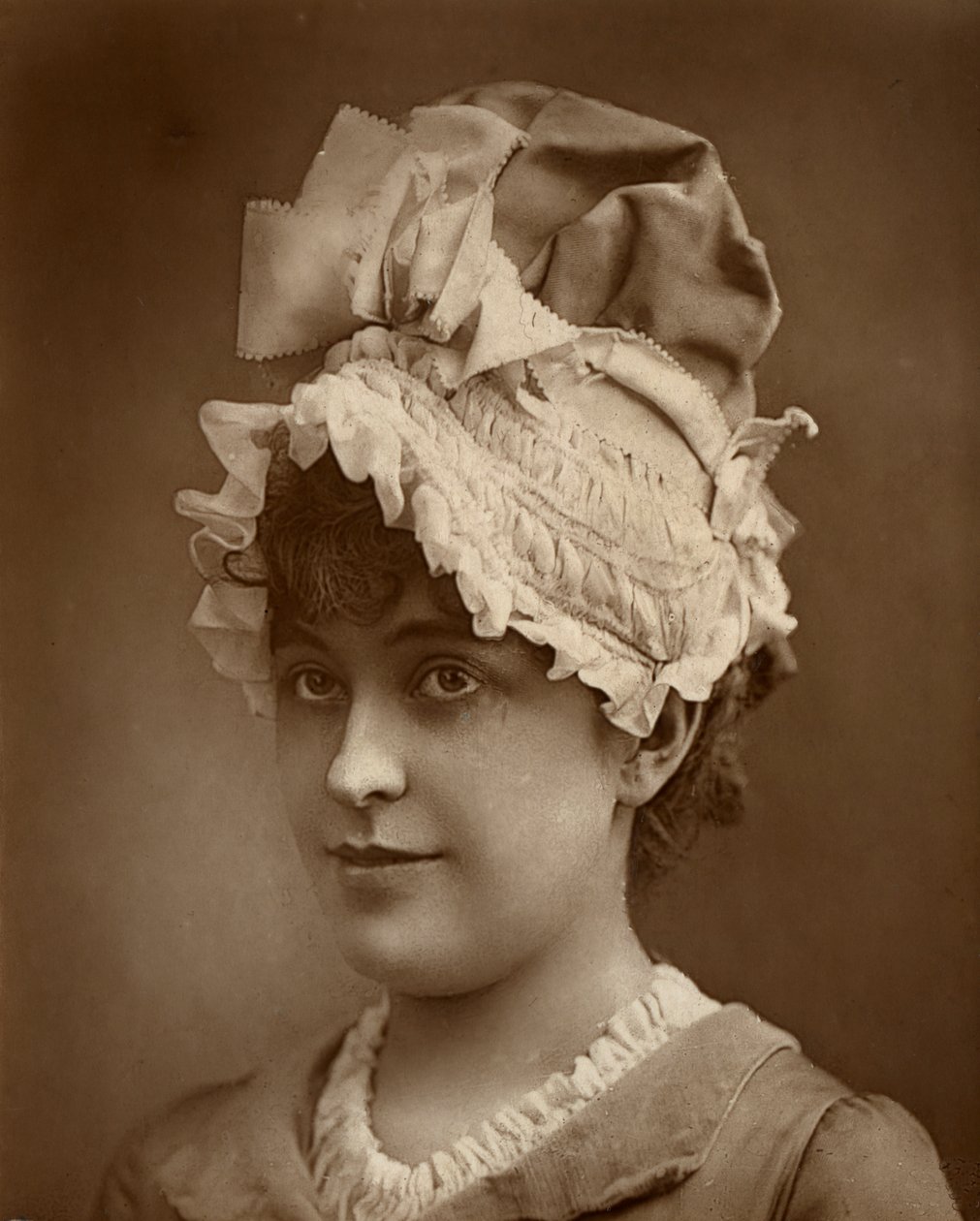 Geraldine Ulmar, amerykańska piosenkarka i aktorka, 1887 autorstwa Ernest Barraud
