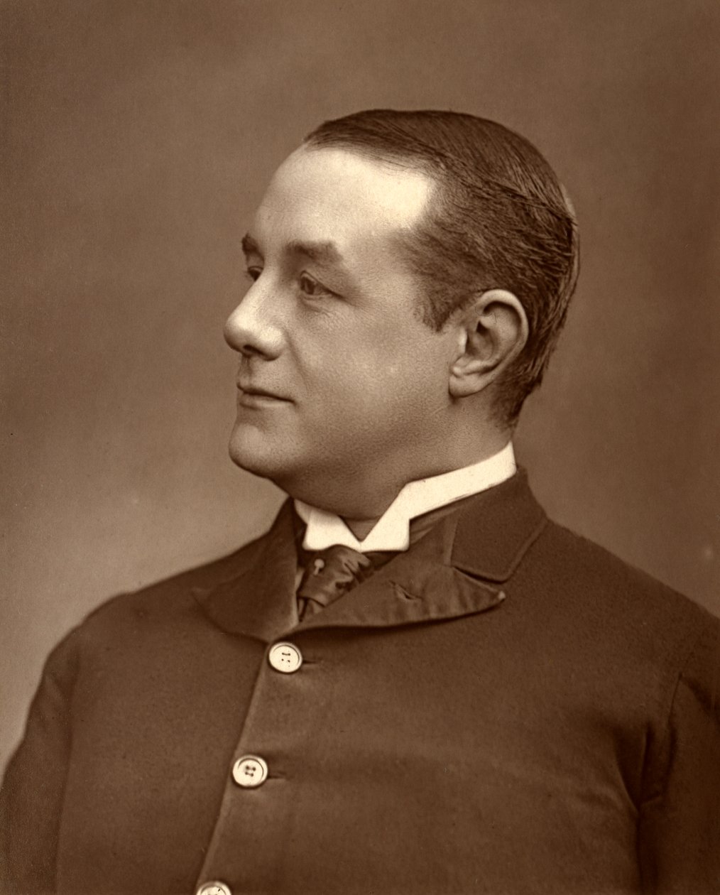 Gilbert Farquhar, brytyjski aktor, 1887 autorstwa Ernest Barraud