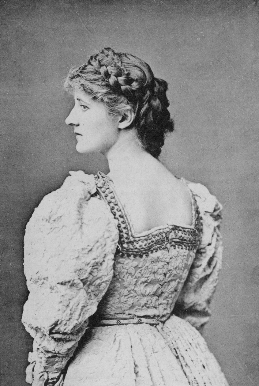 Mary Anderson, amerykańska aktorka, 1887 autorstwa Ernest Barraud