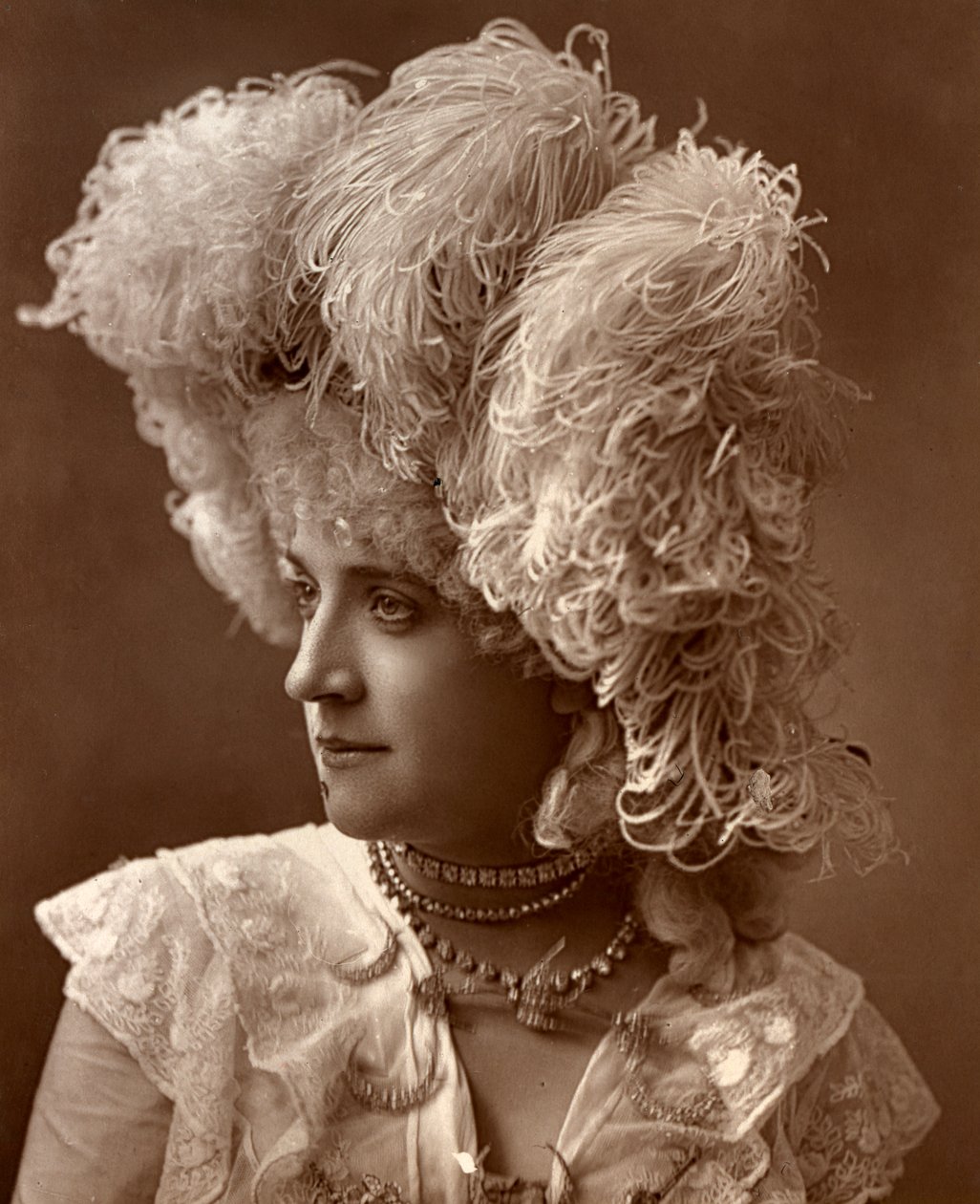 Miss Wadman, brytyjska aktorka, 1888 autorstwa Ernest Barraud