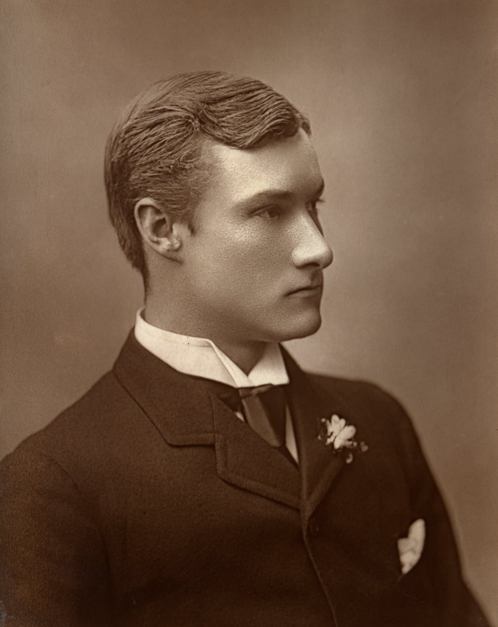Percy Lynal, brytyjski aktor, 1887 autorstwa Ernest Barraud