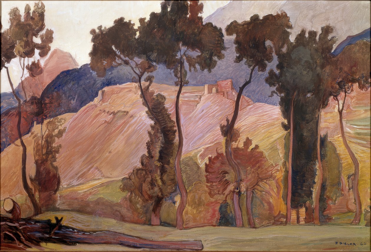 Château de la Soie autorstwa Ernest Bieler