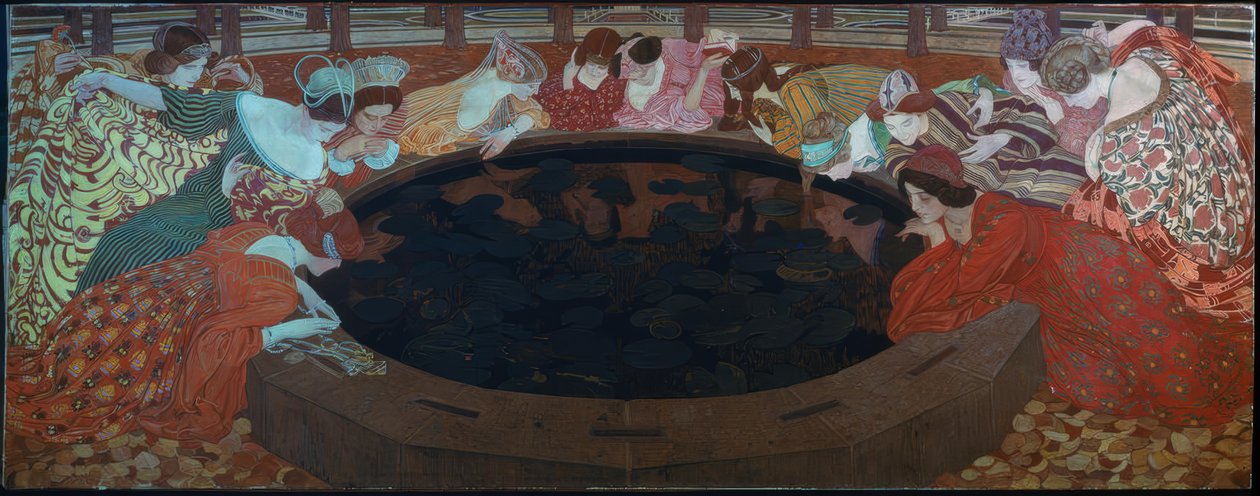 Tajemnicza woda autorstwa Ernest Bieler