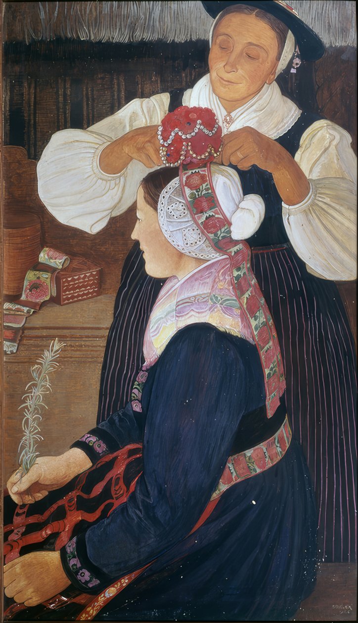 Toaleta panny młodej autorstwa Ernest Bieler