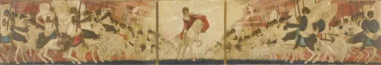 Niebiańska Armia (olej na płótnie) autorstwa Ernest Board
