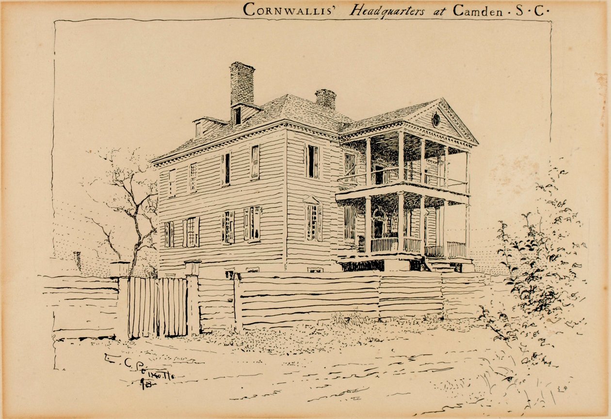 Siedziba Cornwallace, Camden, Karolina Południowa autorstwa Ernest C. Peixotto