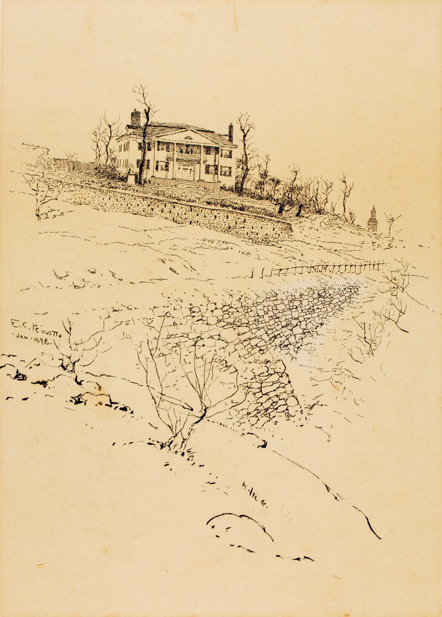 Jumel Mansion, Nowy Jork autorstwa Ernest C. Peixotto