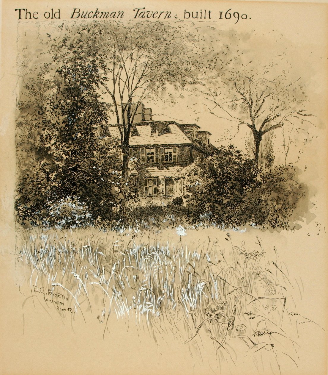 Lexington autorstwa Ernest C. Peixotto