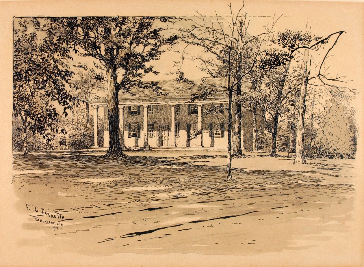 Saratoga. Dom generała Schuylera autorstwa Ernest C. Peixotto
