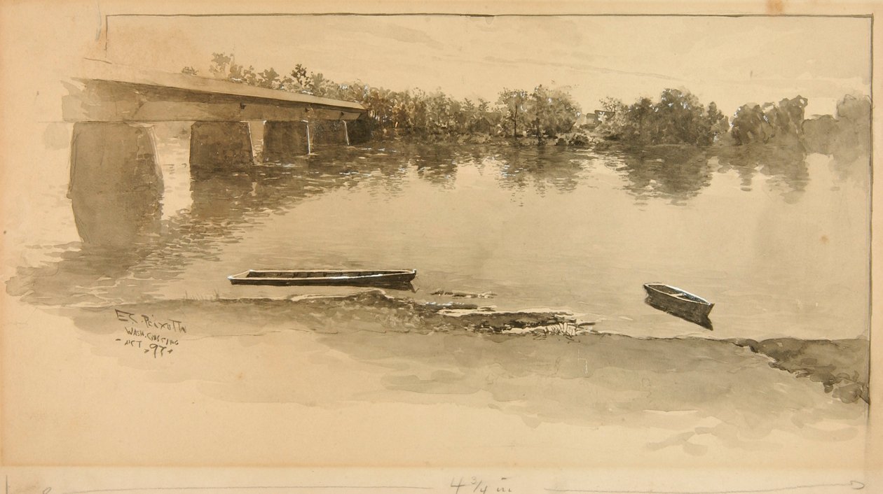 Washington Crossing autorstwa Ernest C. Peixotto