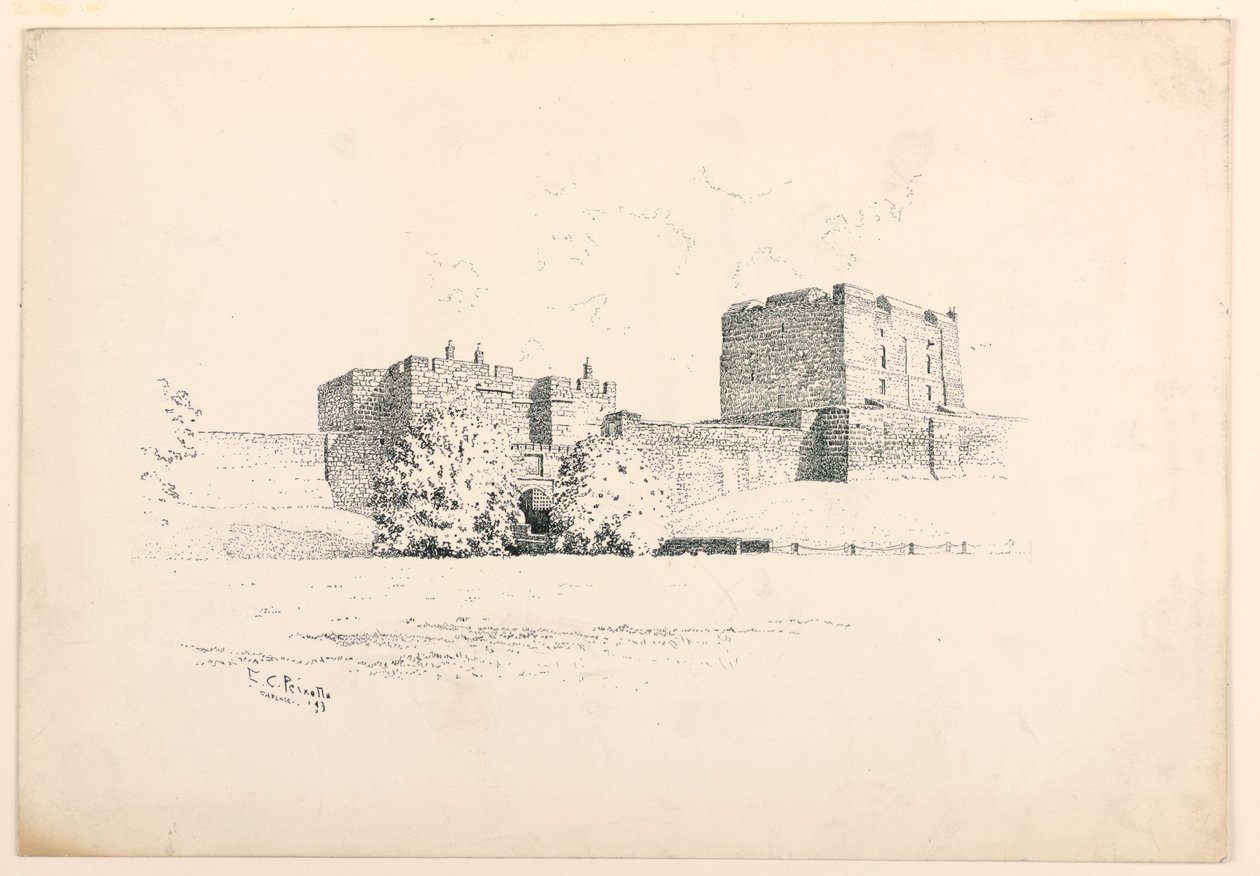 Zamek Carlisle autorstwa Ernest Clifford Peixotto