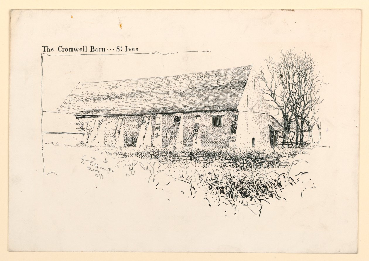 Stodoła Cromwella, St. Ives autorstwa Ernest Clifford Peixotto